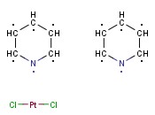 顺-二<span class='lighter'>氯</span>二(吡啶)<span class='lighter'>铂</span>(II)