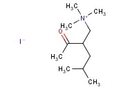 (2-Acetyl-4-methylpentyl)trimethylammonium iodide