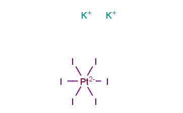 六碘<span class='lighter'>铂</span><span class='lighter'>酸</span><span class='lighter'>钾</span>