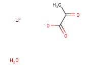 丙酮酸锂<span class='lighter'>一</span>水