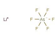 六氟砷酸<span class='lighter'>锂</span>