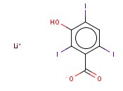 3-HYDROXY-2,4,6-TRIIODOBENZOIC ACID, LITHIUM SALT
