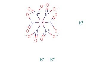 六硝基铱(III)<span class='lighter'>酸</span><span class='lighter'>钾</span>