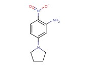 2-Nitro-5-(1-<span class='lighter'>pyrrolidinyl</span>)-<span class='lighter'>benzenamine</span>