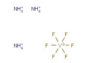 六<span class='lighter'>氟</span>钒<span class='lighter'>酸</span>铵(III)