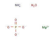 AMMONIUM MAGNESIUM PHOSPHATE HYDRATE