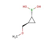 BORONIC ACID, B-[(1R,2R)-2-(METHOXYMETHYL)CYCLOPROPYL]-, REL-