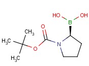 (S)-N-叔丁氧羰基<span class='lighter'>吡咯烷</span>-2-硼酸