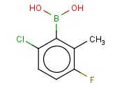 2-CHLORO-5-FLUORO-6-METHYLPHENYLBORONIC ACID