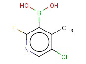 5-CHLORO-2-FLUORO-4-PICOLINE-3-BORONIC ACID