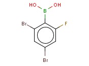 2,4-二溴-6-氟苯基硼酸