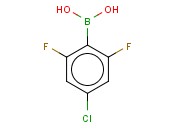 <span class='lighter'>4-CHLORO-2,6</span>-DIFLUOROPHENYLBORONIC ACID