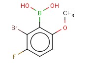 2-BROMO-3-FLUORO-6-METHOXYPHENYLBORONIC ACID