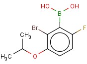 2-溴-6-氟-3-<span class='lighter'>异</span><span class='lighter'>丙</span><span class='lighter'>氧基</span><span class='lighter'>苯</span><span class='lighter'>硼酸</span>