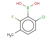 2-CHLORO-6-FLUORO-5-METHYLPHENYLBORONIC ACID