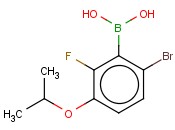 6-溴-2-氟-3-<span class='lighter'>异</span><span class='lighter'>丙</span><span class='lighter'>氧基</span><span class='lighter'>苯</span><span class='lighter'>硼酸</span>