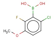 6-Chloro-2-fluoro-3-methoxyphenylboronic acid