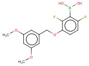 2,6-Difluoro-3-(3',5'-dimethoxybenzyloxy)phenylboronic acid