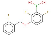 2,6-Difluoro-3-(2'-fluorobenzyloxy)phenylboronic acid