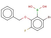 2-(BENZYLOXY)-6-BROMO-3-FLUOROPHENYLBORONIC ACID