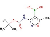 (3-[(TERT-BUTOXYCARBONYL)AMINO]-5-METHYLISOXAZOL-4-YL)BORONIC ACID