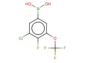 3-CHLORO-4-FLUORO-5-(TRIFLUOROMETHOXY)PHENYLBORONIC ACID