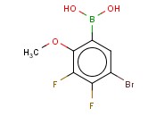 5-溴-34-二氟-2-甲氧基<span class='lighter'>苯</span><span class='lighter'>硼酸</span>