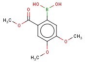 4,5-<span class='lighter'>二甲</span>氧基-2-(<span class='lighter'>甲</span>氧基羰基)<span class='lighter'>苯</span><span class='lighter'>硼酸</span>