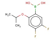 4,5-二氟-2-<span class='lighter'>异</span><span class='lighter'>丙</span><span class='lighter'>氧基</span>苯基<span class='lighter'>硼酸</span>