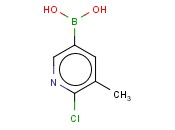 2-CHLORO-3-<span class='lighter'>METHYLPYRIDINE-5-BORONIC</span> ACID