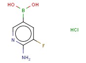 6-AMINO-5-FLUOROPYRIDINE-3-BORONIC ACID-HCL