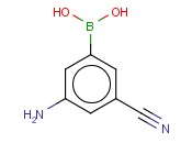 3-<span class='lighter'>氨基</span>-5氰<span class='lighter'>基</span><span class='lighter'>苯</span><span class='lighter'>硼酸</span>
