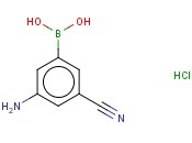 3-氨基-5-<span class='lighter'>氰</span><span class='lighter'>基</span>苯基硼<span class='lighter'>酸盐酸盐</span>