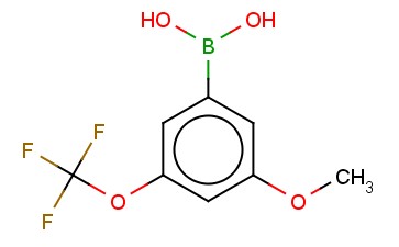 3-<span class='lighter'>甲</span>氧基-5-(三<span class='lighter'>氟</span><span class='lighter'>甲</span>氧基)<span class='lighter'>苯</span><span class='lighter'>硼酸</span>