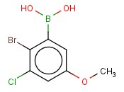 (2-BROMO-3-CHLORO-5-METHOXYPHENYL)BORONIC ACID
