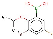 3-溴-5-氟-2-<span class='lighter'>异</span><span class='lighter'>丙</span><span class='lighter'>氧基</span>苯基<span class='lighter'>硼酸</span>