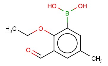 2-乙氧基-3-<span class='lighter'>甲</span><span class='lighter'>酰</span><span class='lighter'>基</span>-5-甲基苯基<span class='lighter'>硼酸</span>