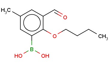 2-丁氧基-3-<span class='lighter'>甲</span><span class='lighter'>酰</span><span class='lighter'>基</span>-5-甲基苯基<span class='lighter'>硼酸</span>