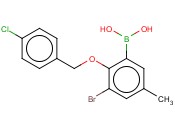 3-Bromo-2-(4'-chlorobenzyloxy)-5-methylphenylboronic acid