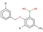 3-Bromo-2-(3'-bromobenzyloxy)-5-methylphenylboronic acid