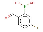 (5-<span class='lighter'>氟</span>-2-<span class='lighter'>甲</span><span class='lighter'>酰</span>基苯基)<span class='lighter'>硼酸</span>