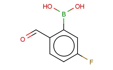 (5-<span class='lighter'>氟</span>-2-<span class='lighter'>甲</span><span class='lighter'>酰</span>基苯基)<span class='lighter'>硼酸</span>