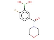 2-氟-5-(4-吗啉<span class='lighter'>基</span><span class='lighter'>甲</span><span class='lighter'>酰</span><span class='lighter'>基</span>)<span class='lighter'>苯</span><span class='lighter'>硼酸</span>