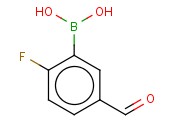 2-氟-5-<span class='lighter'>甲</span><span class='lighter'>酰</span><span class='lighter'>苯</span>硼酸
