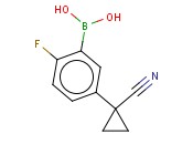5-(1-氰基<span class='lighter'>环</span><span class='lighter'>丙基</span>)-2-氟苯<span class='lighter'>硼酸</span>