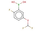 5-(DIFLUOROMETHOXY)-<span class='lighter'>2-FLUOROPHENYLBORONIC</span> ACID