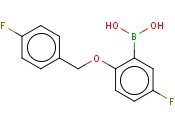 5-氟-2-(4-氟苯基甲氧基)<span class='lighter'>苯</span><span class='lighter'>硼酸</span>