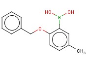 2-苄氧基-5-甲基<span class='lighter'>苯</span><span class='lighter'>硼酸</span>