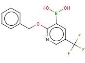 2-BENZYLOXY-5-(TRIFLUOROMETHYL)PYRIDINE-3-BORONIC ACID