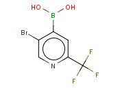 5-Bromo-2-trifluoromethylpyridine-4-boronic acid